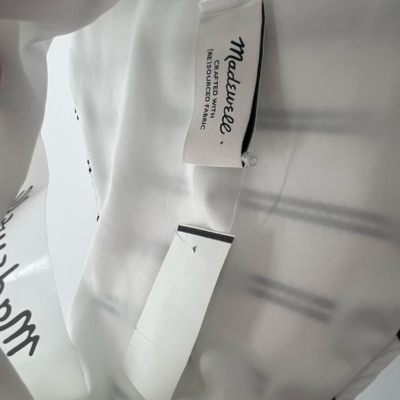 Madewell Carp Stripe Ribbed Bikini Bottoms In Double Stripe Lighthouse - Picture 4 of 5